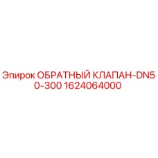 1624064000 ОБРАТНЫЙ КЛАПАН-DN50-300 Epiroc