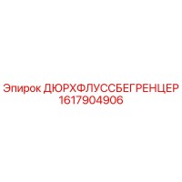 1617904906 ДЮРХФЛУССБЕГРЕНЦЕР Epiroc