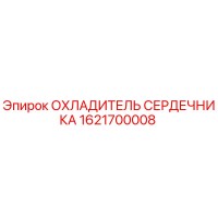 1621700008 ОХЛАДИТЕЛЬ СЕРДЕЧНИКА Epiroc