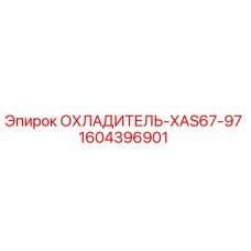 1604396901 ОХЛАДИТЕЛЬ-XAS67-97 Epiroc