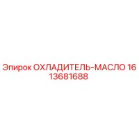 1613681688 ОХЛАДИТЕЛЬ-МАСЛО Epiroc