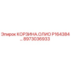 8973036933 КОРЗИНА.ОЛИО P164384 Epiroc