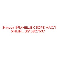 GS15827537 ФЛАНЕЦ В СБОРЕ МАСЛЯНЫЙ Эпирок