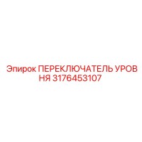 3176453107 ПЕРЕКЛЮЧАТЕЛЬ УРОВНЯ Epiroc