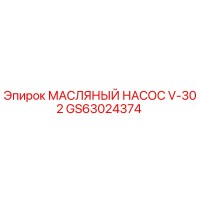 GS63024374 МАСЛЯНЫЙ НАСОС V-302 Epiroc