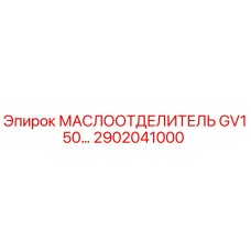 2902041000 МАСЛООТДЕЛИТЕЛЬ GV150 | Epiroc