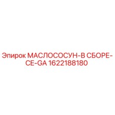 1622188180 МАСЛОСОСУН-В СБОРЕ-CE-GA Epiroc