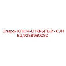 Профессиональный открытый ключ для буровых машин Epiroc артикул 9238980032