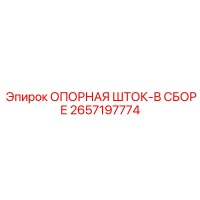 2657197774 ОПОРНАЯ ШТОК-В СБОРЕ Epiroc