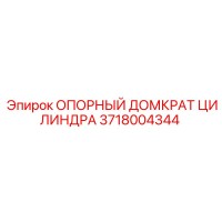 3718004344 ОПОРНЫЙ ДОМКРАТ ЦИЛИНДРА Epiroc
