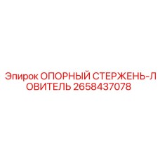 2658437078 ОПОРНЫЙ СТЕРЖЕНЬ-ЛОВИТЕЛЬ Epiroc