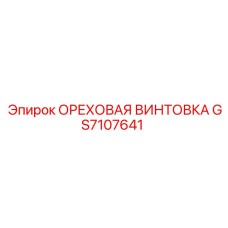 GS7107641 ОРЕХОВАЯ ВИНТОВКА Epiroc