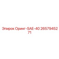 2657945271 Оринг-SAE-40 Epiroc