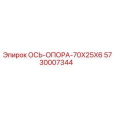 5730007344 ОСЬ-ОПОРА-70X25X6 Epiroc