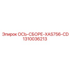 1310036213 ОСЬ-СБОРЕ-XAS756-CD Epiroc