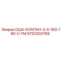 9753202769 ОША-КЛАПАН-3-4-160-180-C-FM | Epiroc