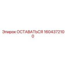 1604372100 ОСТАВАТЬСЯ Epiroc