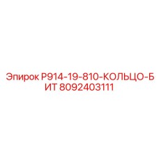 8092403111 P914-19-810-КОЛЬЦО-БИТ Epiroc
