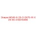 92010490 MG45-6-25-O-DX75-W-X29-SS-4 Epiroc