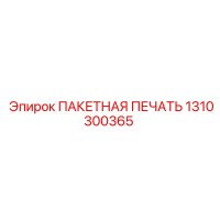 ПАКЕТНАЯ ПЕЧАТЬ 1310300365 Epiroc