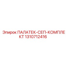 1310712416 ПАЛАТЕК-СЕП-КОМПЛЕКТ Epiroc