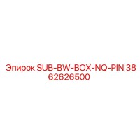 3862626500 SUB-BW-BOX-NQ-PIN Epiroc