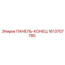 1613707780 ПАНЕЛЬ-КОНЕЦ Epiroc