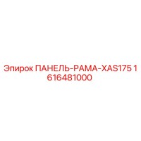 1616481000 ПАНЕЛЬ-РАМА-XAS175 Epiroc