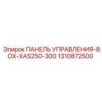 1310872500 ПАНЕЛЬ УПРАВЛЕНИЯ-BOX-XAS250-300 Epiroc