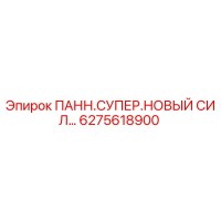 6275618900 ПАНН.СУПЕР.НОВЫЙ СИЛ… Epiroc