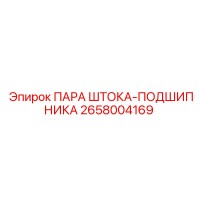 2658004169 ПАРА ШТОКА-ПОДШИПНИКА - Epiroc