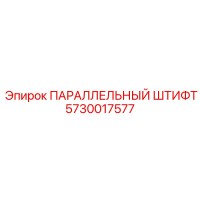 5730017577 ПАРАЛЛЕЛЬНЫЙ ШТИФТ Epiroc