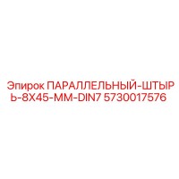 5730017576 ПАРАЛЛЕЛЬНЫЙ-ШТЫРЬ-8X45-ММ-DIN7 Epiroc