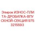Фото износ плиты Epiroc артикул 9753215593 для дробилки входной секции буровых