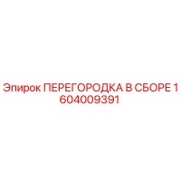 1604009391 ПЕРЕГОРОДКА В СБОРЕ Epiroc