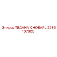 2236107605 ПЕДАНА X НОВАЯ Epiroc