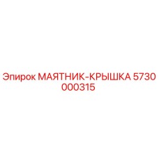 5730000315 МАЯТНИК-КРЫШКА Epiroc