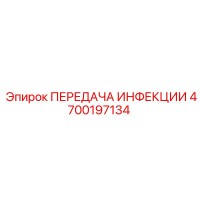 4700197134 ПЕРЕДАЧА ИНФЕКЦИИ Epiroc