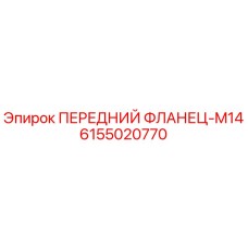 6155020770 ПЕРЕДНИЙ ФЛАНЕЦ-M14 Epiroc