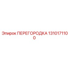 1310171100 ПЕРЕГОРОДКА Эпирок (Epiroc)