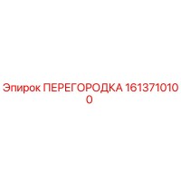 1613710100 ПЕРЕГОРОДКА Epiroc