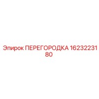 1623223180 ПЕРЕГОРОДКА Epiroc