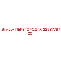 2253778700 ПЕРЕГОРОДКА Epiroc