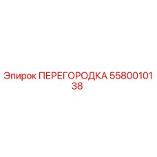 5580010138 ПЕРЕГОРОДКА Epiroc