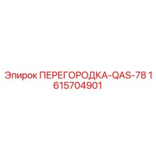 1615704901 ПЕРЕГОРОДКА-QAS-78 Epiroc