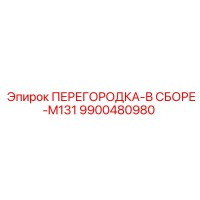 9900480980 ПЕРЕГОРОДКА-В СБОРЕ-M131 Epiroc