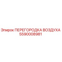 5590008981 ПЕРЕГОРОДКА ВОЗДУХА Epiroc