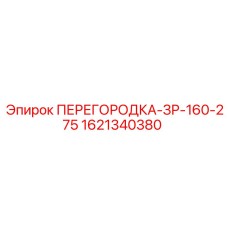 1621340380 ПЕРЕГОРОДКА-ЗР-160-275 Epiroc