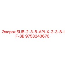 9753243676 SUB-2-3-8-API-X-2-3-8-IF-BB Epiroc