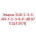 9753243676 SUB-2-3-8-API-X-2-3-8-IF-BB Epiroc